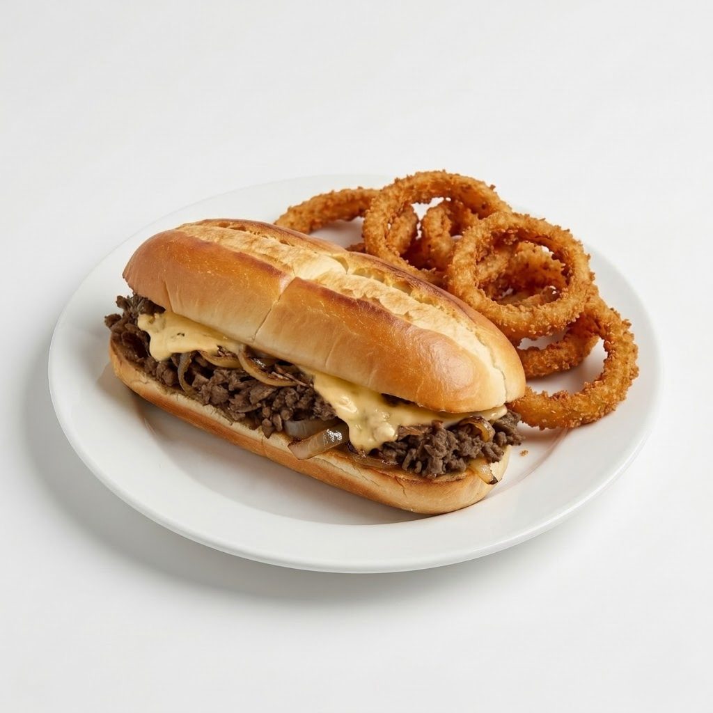 Philly Cheesesteak Sandwich.