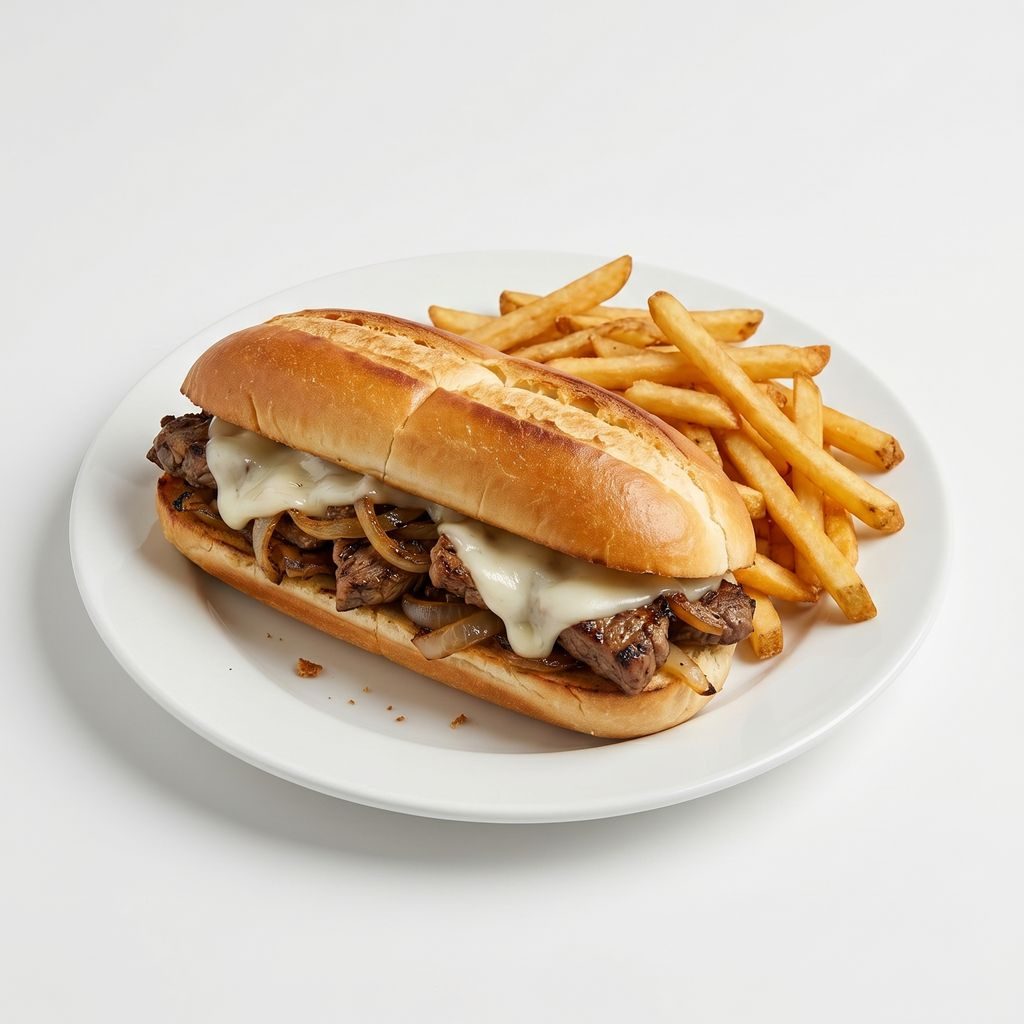 Pulled Porky Sandwich.